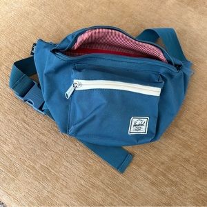 Blue Herschel Seventeen Hip Fanny Pack